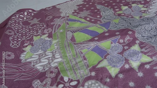 Wallpaper Mural the intricate process of making hand-written batik, which showcases traditional techniques and art in bright, detailed patterns. Torontodigital.ca