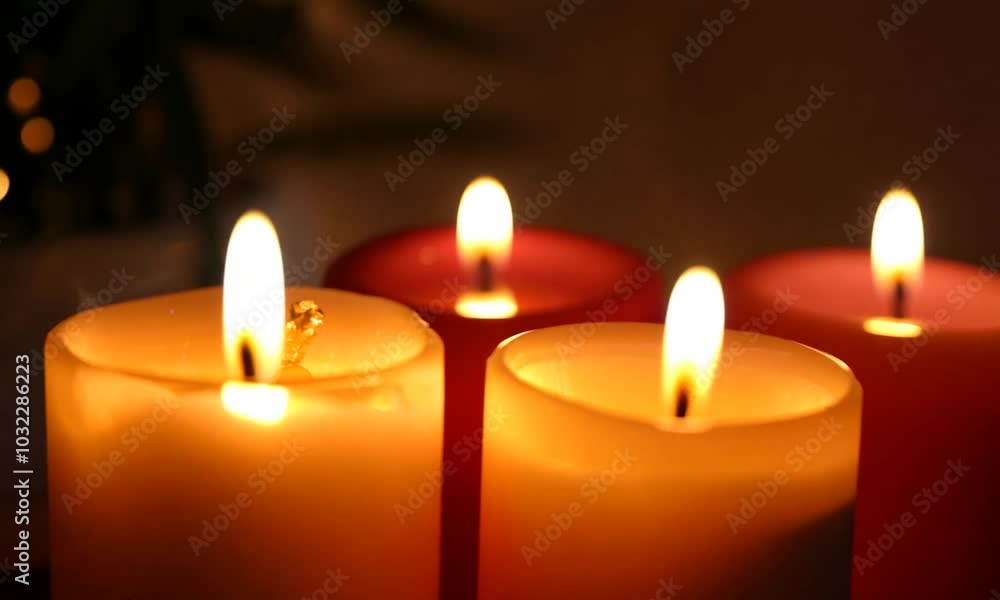 candles in the dark candles in the dark