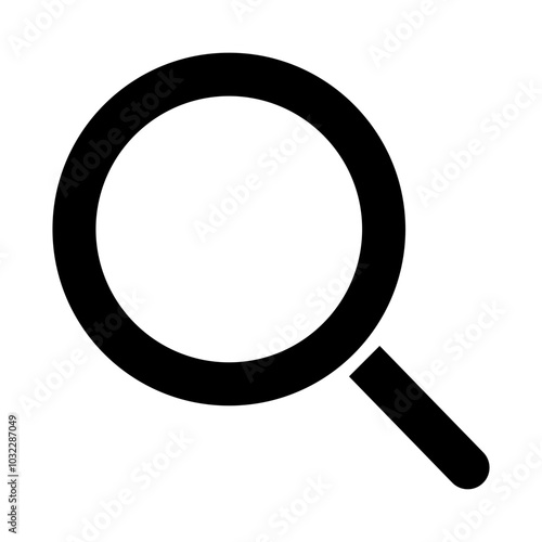 Search Icon vector illustration, magnifying glass symbol zoom in and zoom out symbol