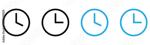 time, clock, watch, schedule buttons