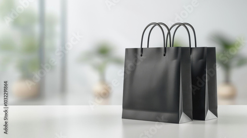 Wallpaper Mural black paper bag Torontodigital.ca