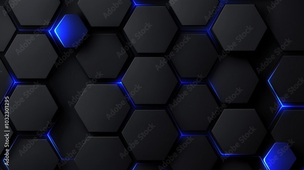 Abstract hexagonal background. Modern sci-fi texture for cyberspace concept. Neon hexagons. Abstract hexagonal background. Modern sci-fi texture for cyberspace concept. Neon hexagons.