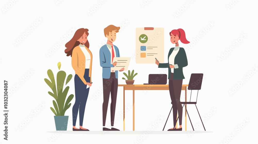 Professional HR Team Evaluating Candidates for Vacancies Professional HR Team Evaluating Candidates for Vacancies
