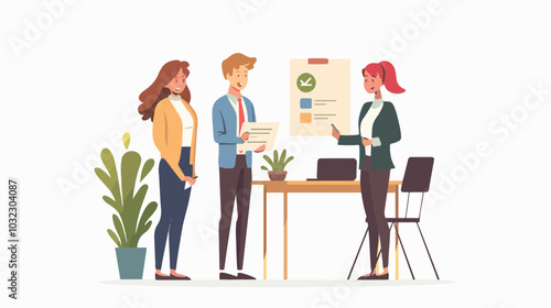 Professional HR Team Evaluating Candidates for Vacancies