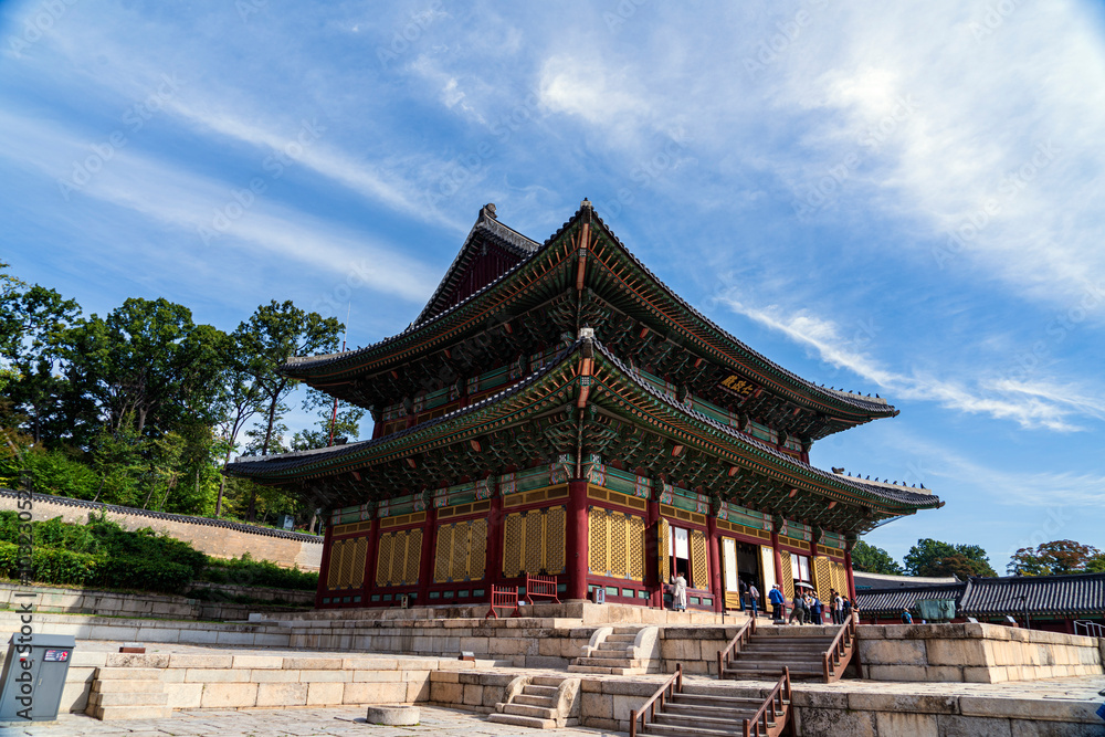 창덕궁내의 인정전 - 종로구, 서울, 대한민국 창덕궁내의 인정전 - 종로구, 서울, 대한민국