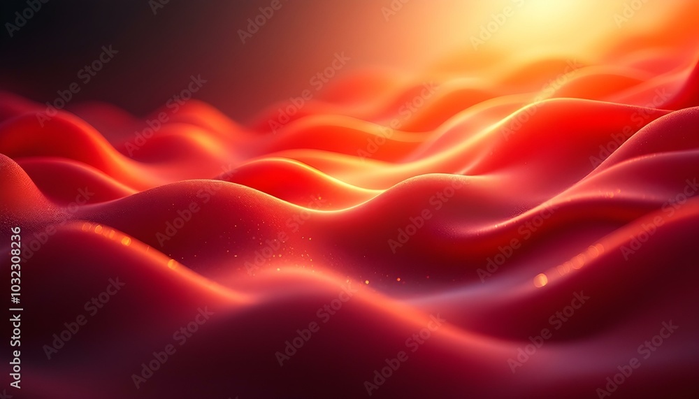 3D red technology dynamic Illustration wavy curves abstract background with space copy. Dark grey black abstract background with red glowing lines design for business. Bright sunny red wave background 3D red technology dynamic Illustration wavy curves abstract background with space copy. Dark grey black abstract background with red glowing lines design for business. Bright sunny red wave background