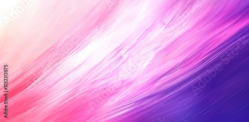 Abstract flowing fabric waves in soft pink and deep purple hues Generative AI