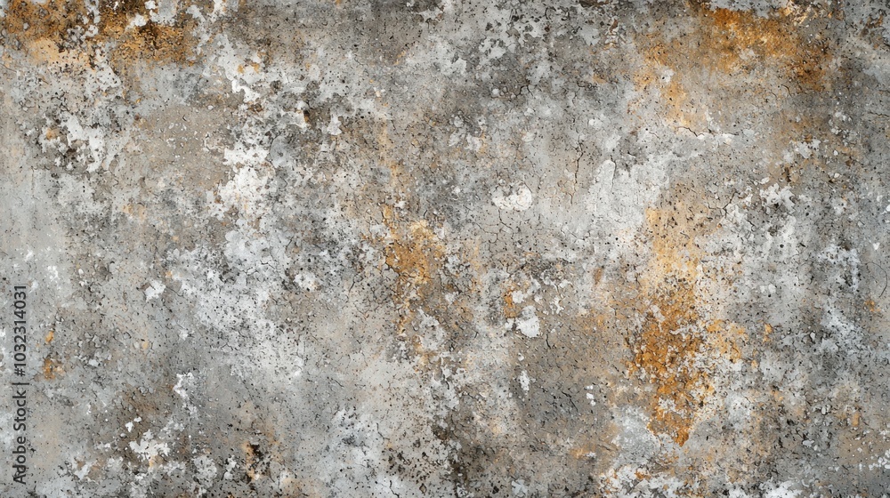Aged and distressed wall with peeling paint and weathered texture Generative AI Aged and distressed wall with peeling paint and weathered texture Generative AI