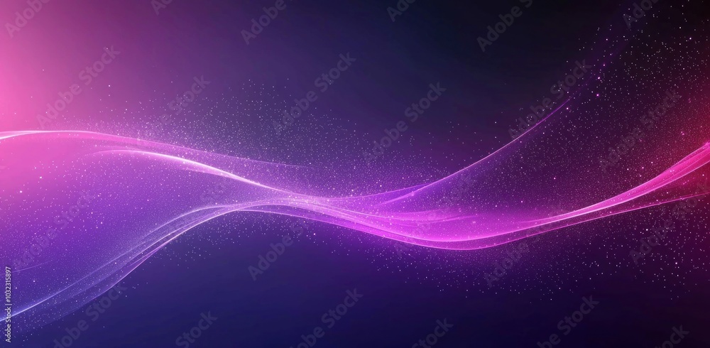 Dreamy pink and purple bokeh with soft glowing particles in abstract background Generative AI Dreamy pink and purple bokeh with soft glowing particles in abstract background Generative AI