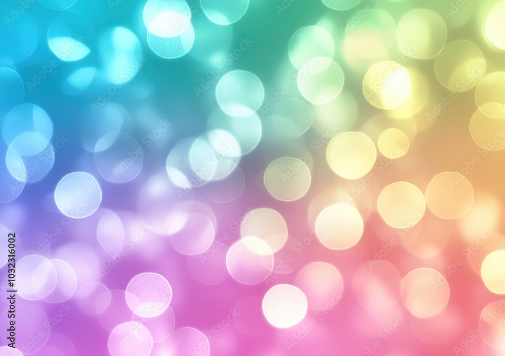 Colorful gradient bokeh with sparkling light effects and glitter particles Generative AI Colorful gradient bokeh with sparkling light effects and glitter particles Generative AI
