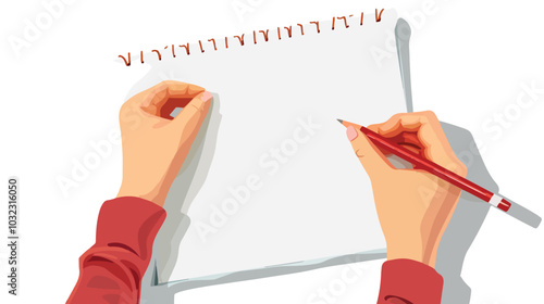 Handwritten Inscription on Paper Document, Creative Writing Concept
