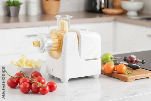 Compact under counter spiralizer photo