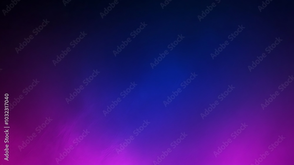Fototapeta premium Abstract blue and purple gradient background.