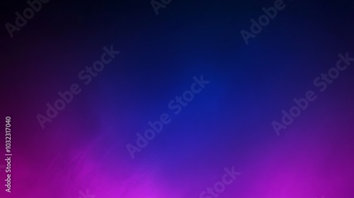 Abstract blue and purple gradient background.