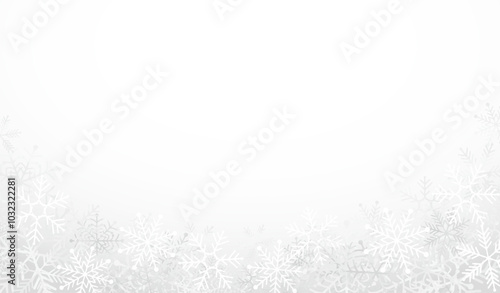 snowflake frame3_silver
