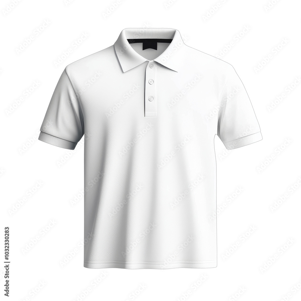 White polo shirt on transparent background. transparent background White polo shirt on transparent background. transparent background