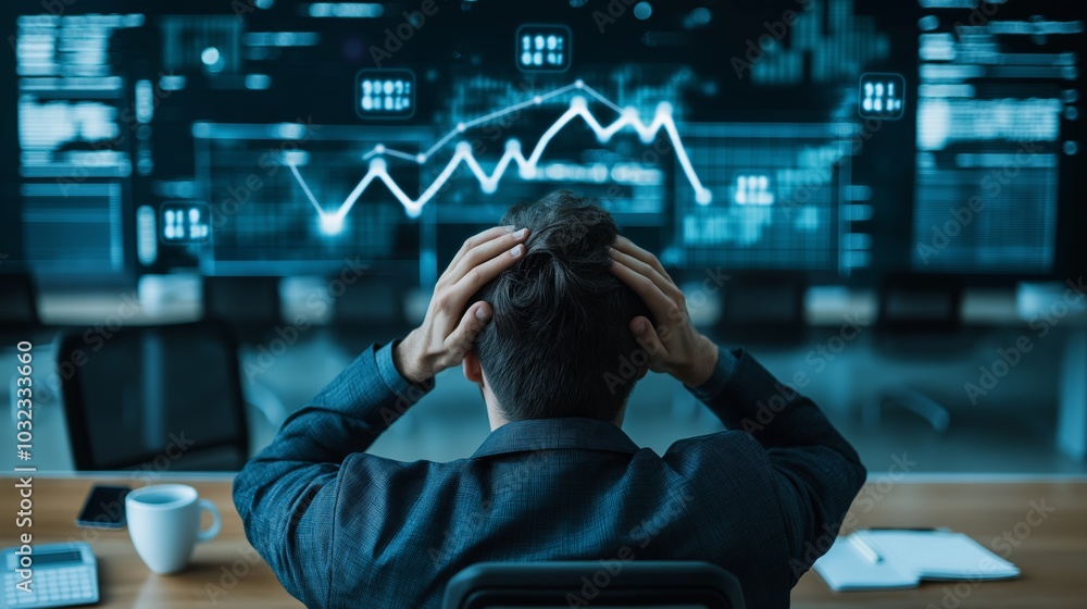 Businessman's Moment of Introspection Businessman's Moment of Introspection
