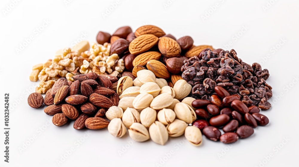 A Snack on White Background - a delicious and inviting visual. The snack placed on a pure white backdrop creates an appealing and mouthwatering scene. A Snack on White Background - a delicious and inviting visual. The snack placed on a pure white backdrop creates an appealing and mouthwatering scene.