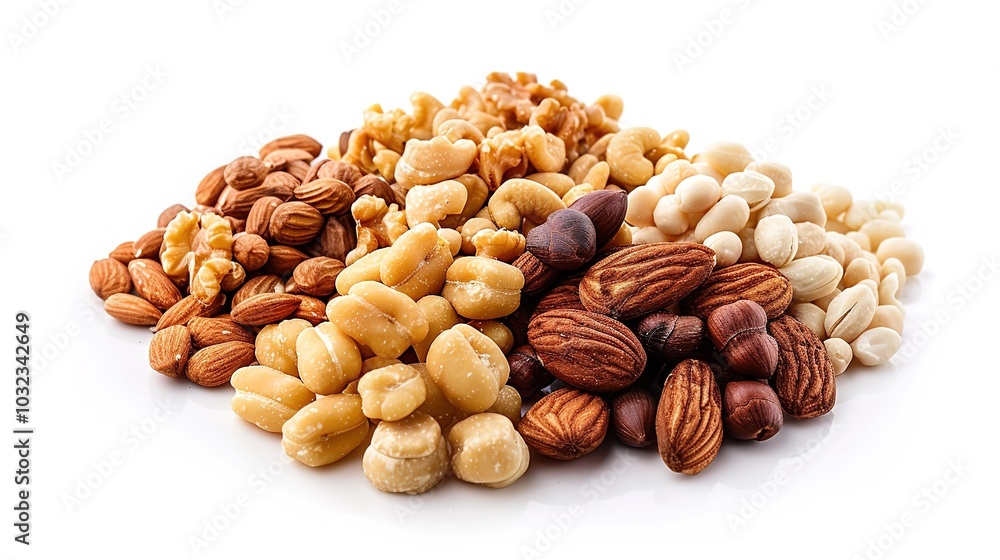 A Snack on White Background - a delicious and inviting visual. The snack placed on a pure white backdrop creates an appealing and mouthwatering scene. A Snack on White Background - a delicious and inviting visual. The snack placed on a pure white backdrop creates an appealing and mouthwatering scene.