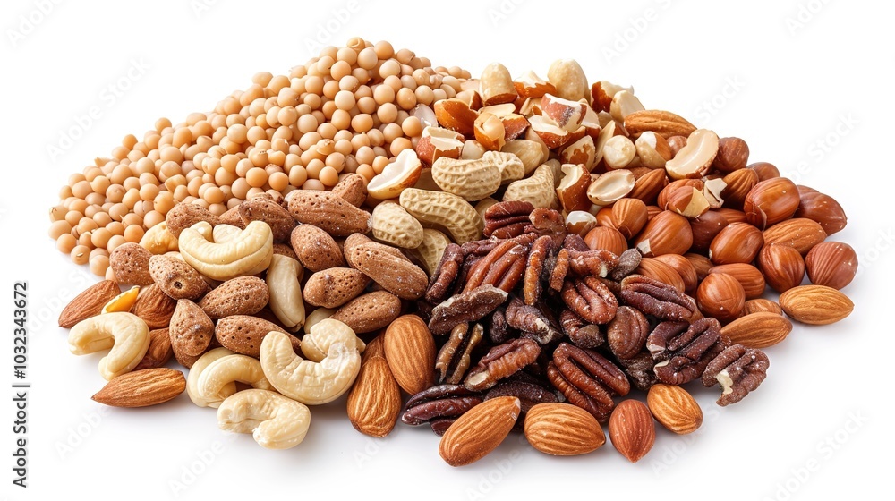 A Snack on White Background - a delicious and inviting visual. The snack placed on a pure white backdrop creates an appealing and mouthwatering scene. A Snack on White Background - a delicious and inviting visual. The snack placed on a pure white backdrop creates an appealing and mouthwatering scene.