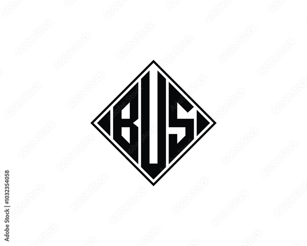 BUS logo design vector template. BUS BUS logo design vector template. BUS