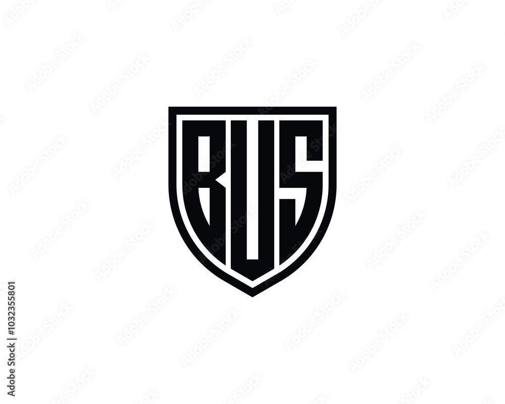 BUS logo design vector template. BUS BUS logo design vector template. BUS