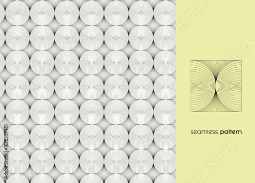 Chromosome Segregation seamless pattern