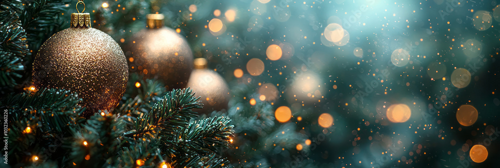 Golden bokeh lights twinkling softly on a dark green background, evoking a festive atmosphere, Golden bokeh lights twinkling softly on a dark green background, evoking a festive atmosphere,