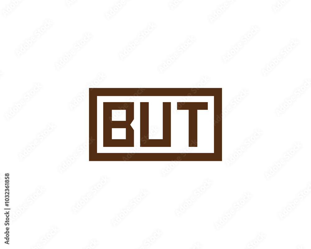 BUT logo design vector template. BUT BUT logo design vector template. BUT