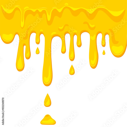 cheese pattern drips of melted cheese with drops