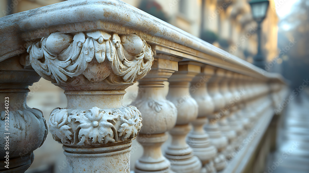 Detailed Concept Art Showcase: An Elaborate Balustrade Railing with a Corner Sculpture Embellished with Intricacies and Artistic Flair Detailed Concept Art Showcase: An Elaborate Balustrade Railing with a Corner Sculpture Embellished with Intricacies and Artistic Flair