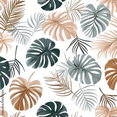 Tropical Leaf Pattern