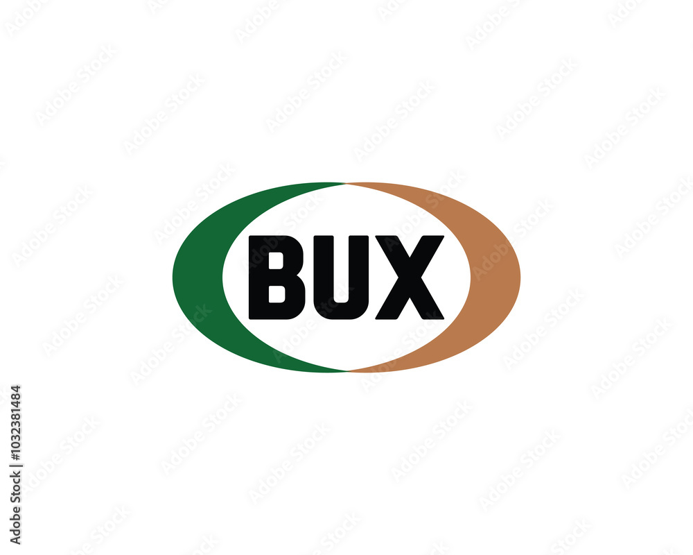 BUX logo design vector template. BUX BUX logo design vector template. BUX