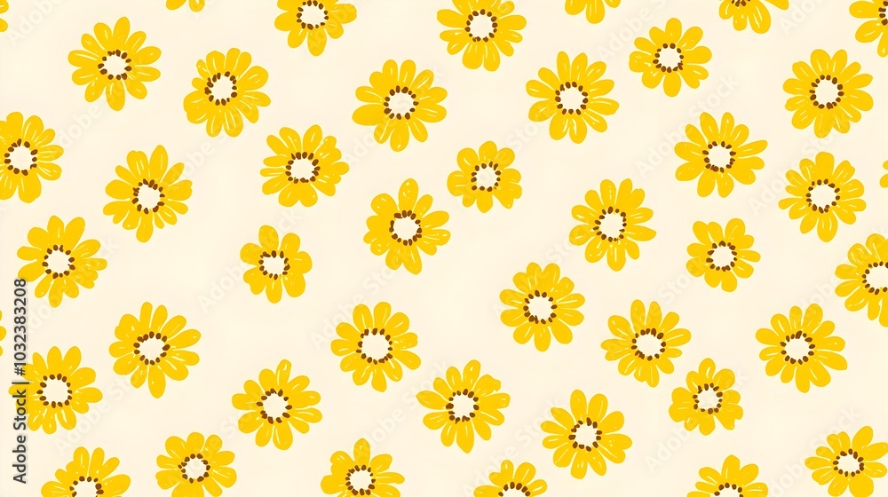Minimalist and Elegant Floral Seamless Pattern Design with Delicate Gold Lines Accents on a Soft Cream Colored Background Minimalist and Elegant Floral Seamless Pattern Design with Delicate Gold Lines Accents on a Soft Cream Colored Background