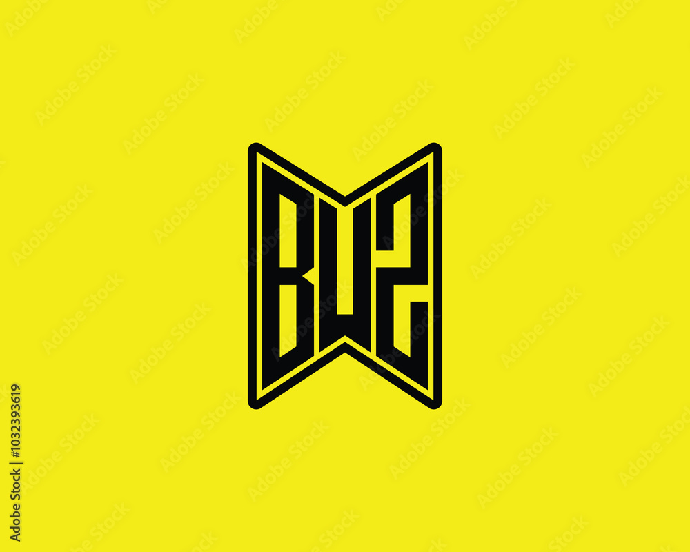 BUZ logo design vector template. BUZ BUZ logo design vector template. BUZ