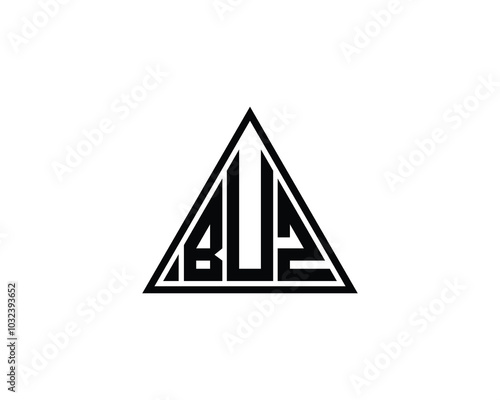 BUZ logo design vector template. BUZ