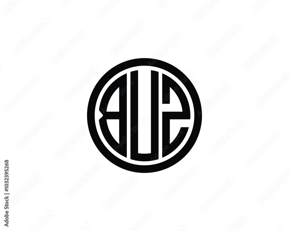 BUZ logo design vector template. BUZ BUZ logo design vector template. BUZ
