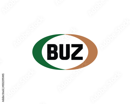 BUZ logo design vector template. BUZ