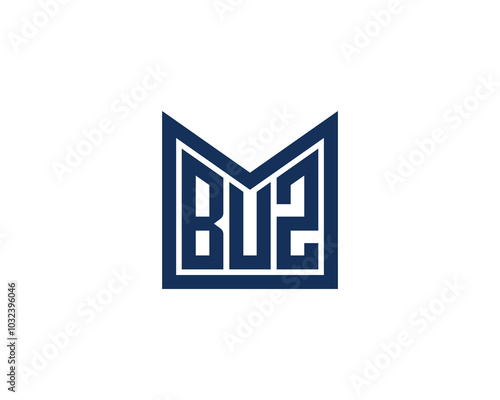 BUZ logo design vector template. BUZ