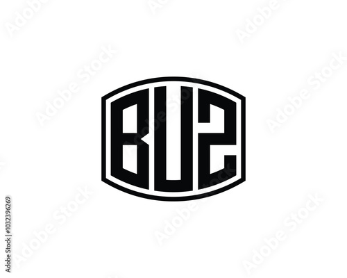 BUZ logo design vector template. BUZ