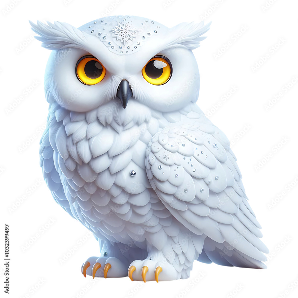 Fototapeta premium White Owl