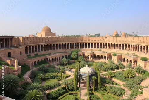 The Hanging Gardens of Babylon Ancient wonder in Iraq