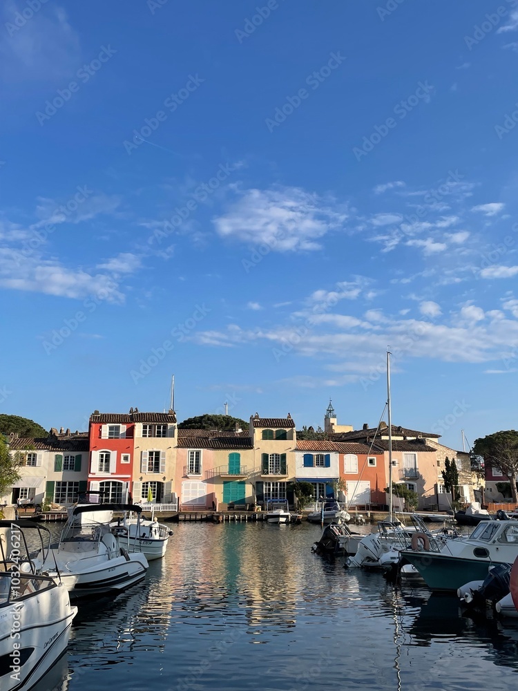 Fototapeta premium boats in the harbor
