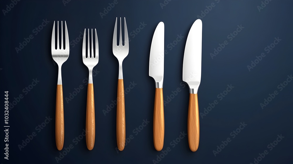 Elegant fork knife and dining table icon set for catering restaurant and hospitality service branding menu design and commercial food related graphics Elegant fork knife and dining table icon set for catering restaurant and hospitality service branding menu design and commercial food related graphics