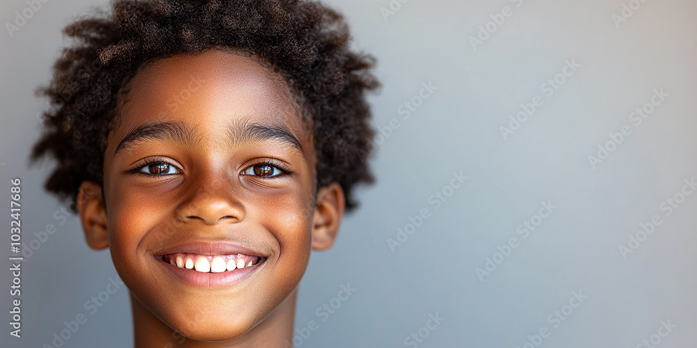 Black teenager boy on a studio background Black teenager boy on a studio background
