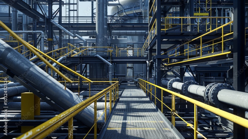 Modern Industrial Facility Interior Modern Industrial Facility Interior