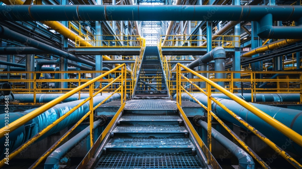 Modern Industrial Facility Interior Modern Industrial Facility Interior