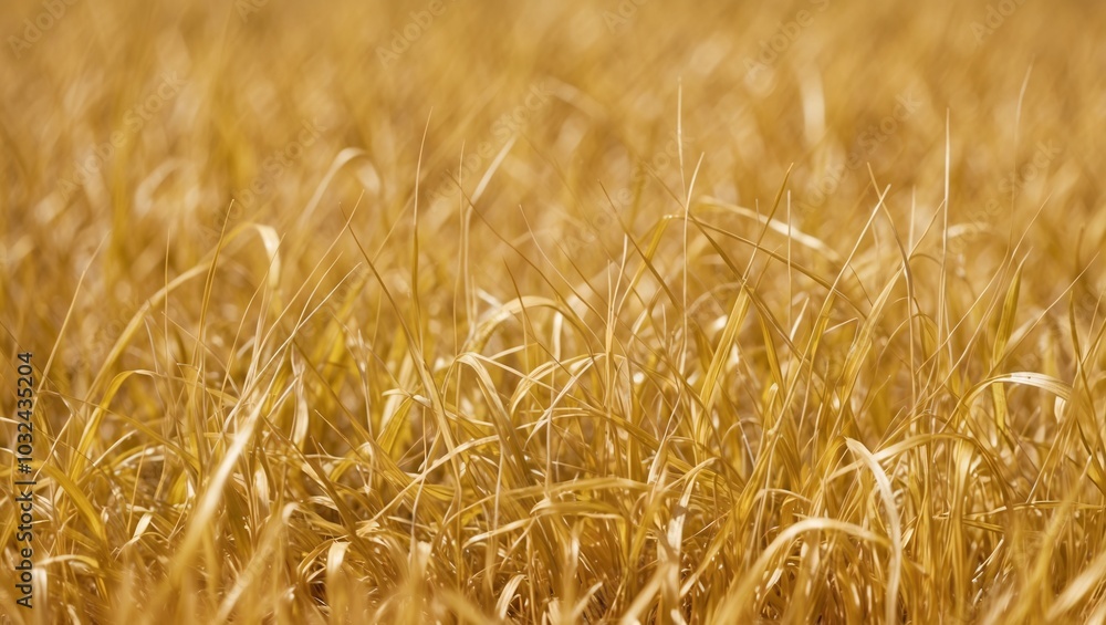 Warm Golden Grass Texture Under Sunkissed Light Warm Golden Grass Texture Under Sunkissed Light