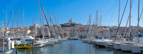 Wallpaper Mural old harbor in Marseille Torontodigital.ca