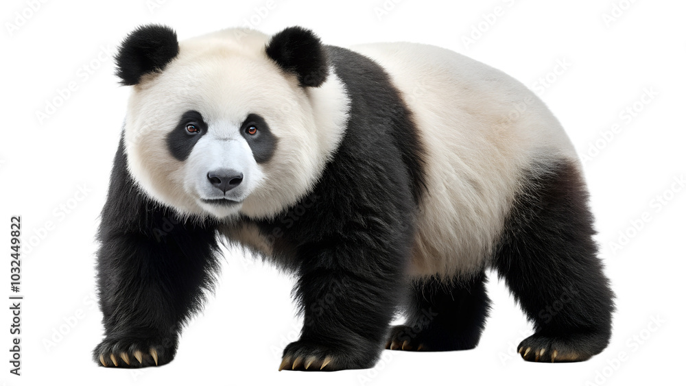 Panda Isolated on Transparent Background. PNG. Panda Isolated on Transparent Background. PNG.